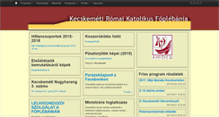 Desktop Screenshot of foplebania.hu